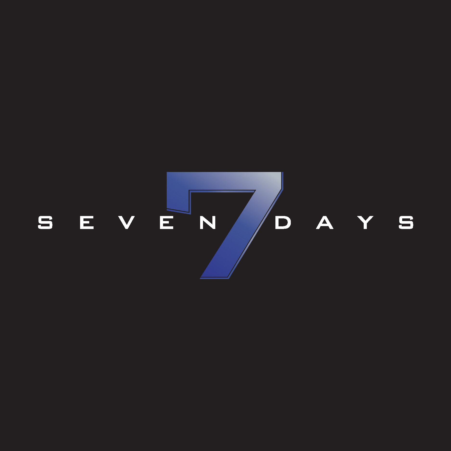 Seven 7 Days Logo Vector Logo